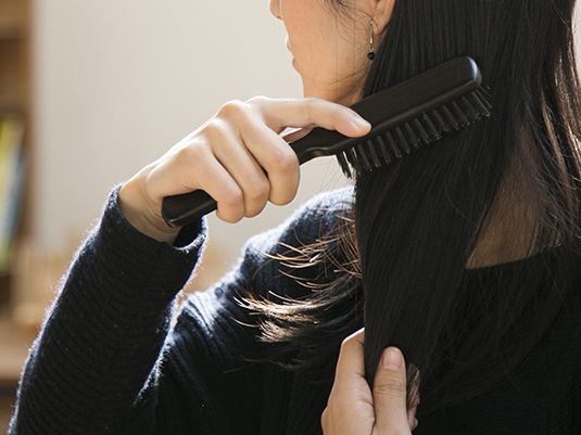 かなや刷子 ヘアーブラシ 携帯用 小 スタイルストア