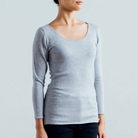 Dress Herself シルクカシミヤインナー ロングスリーブ スタイルストア