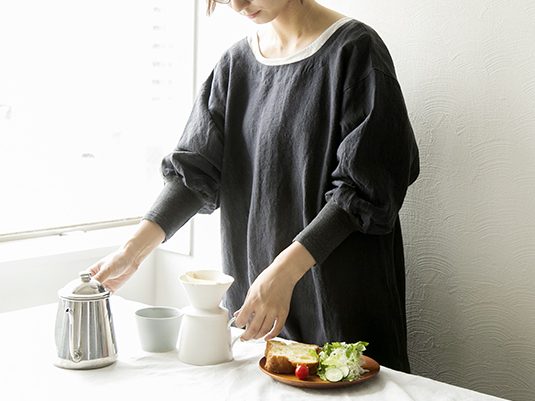 現代版 割烹着 は2way仕様 カポックで叶えるかわいい家仕事 スタイルコラム